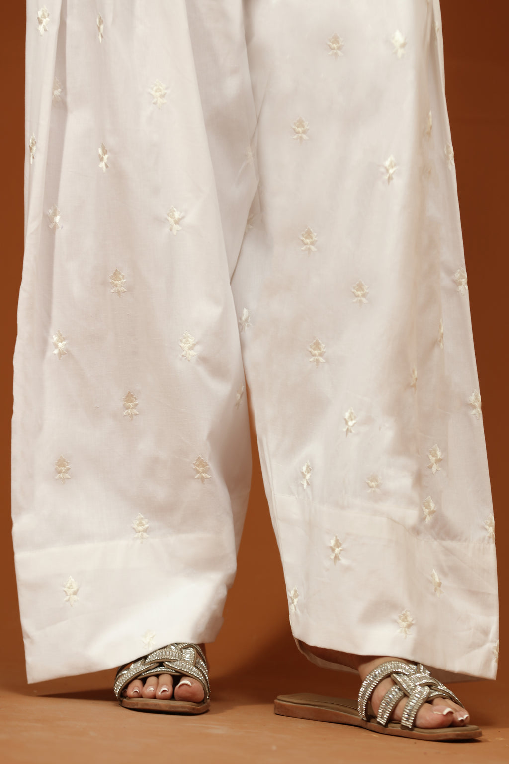 Embroidered Farshi Shalwar