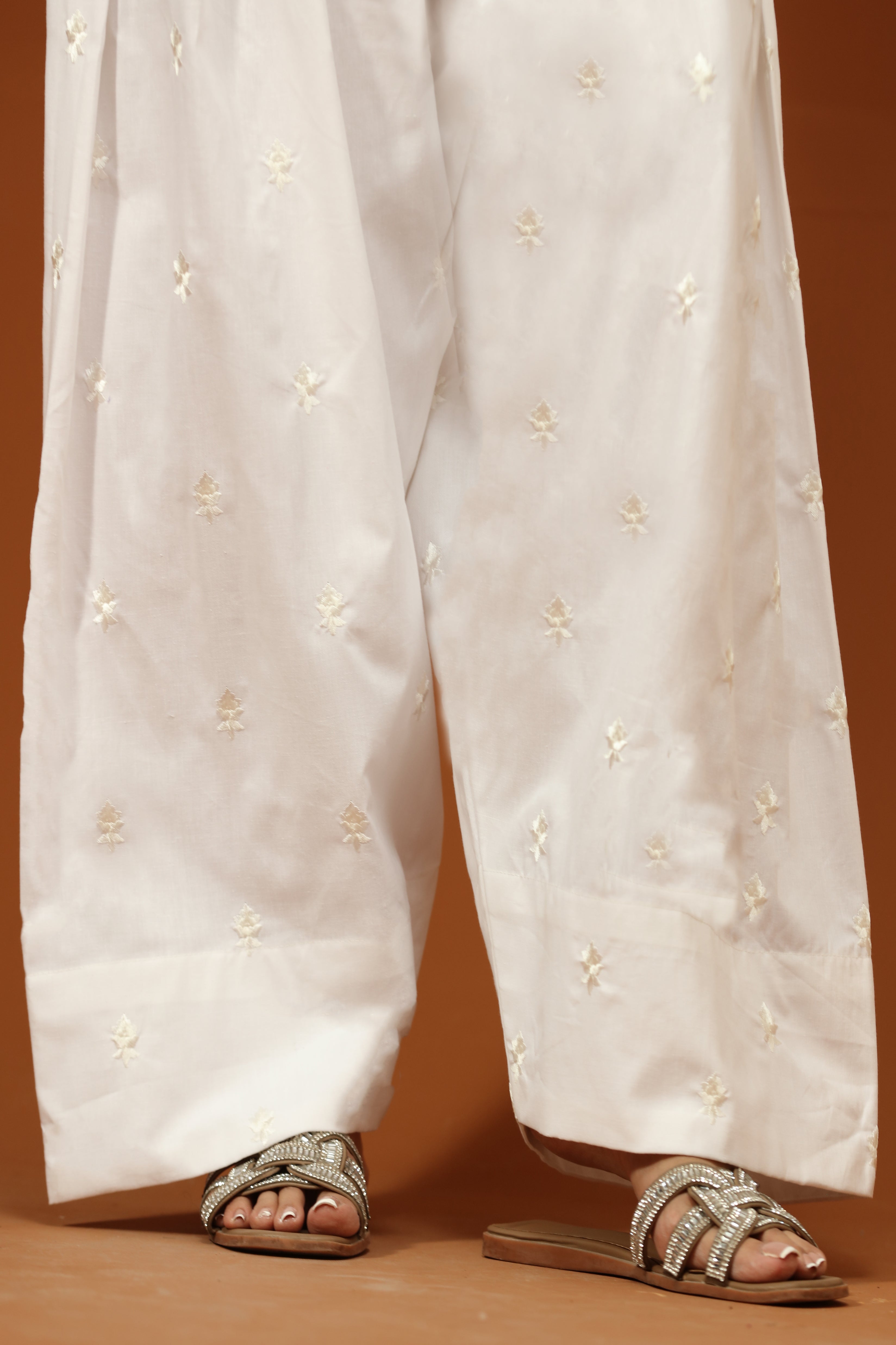 Embroidered Farshi Shalwar