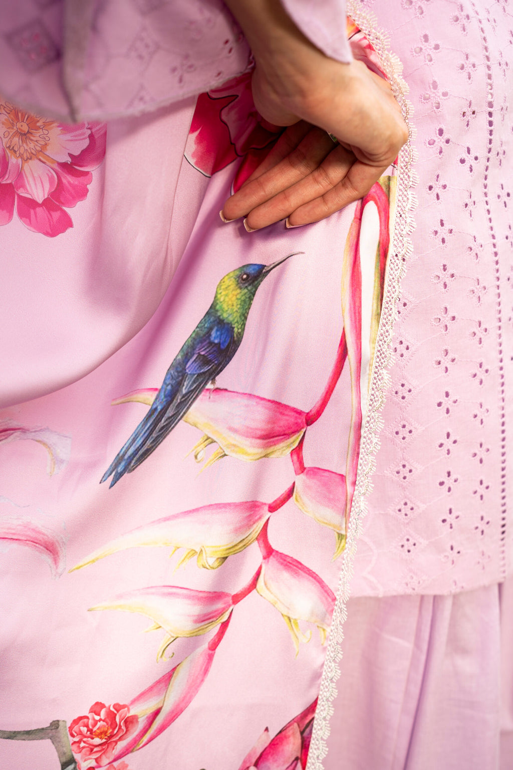 Printed Silk Dupatta