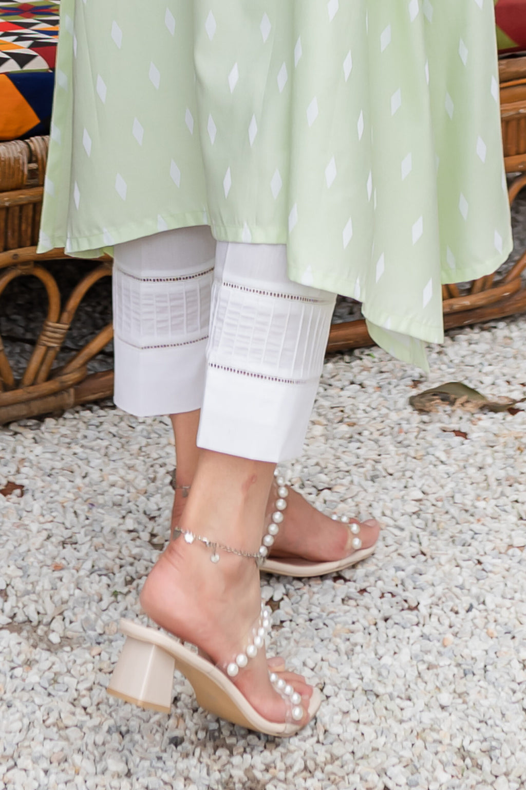 WHITE TROUSERS